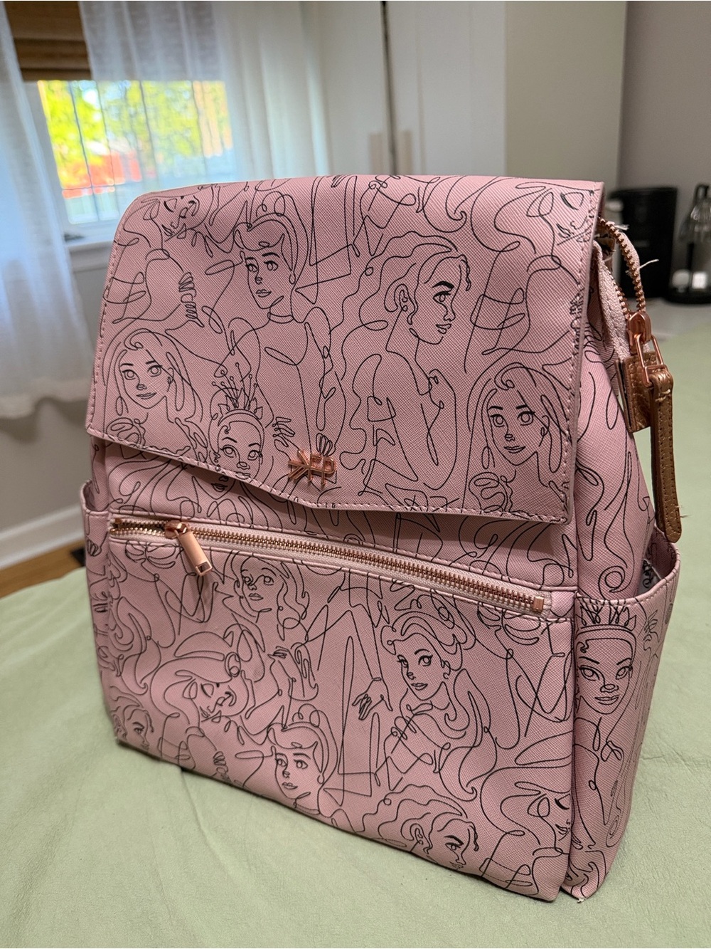 Freshly Picked Pink Disney Princess Mini Diaper Bag